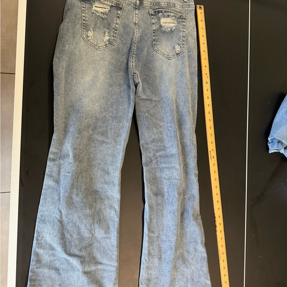 🔥 4 for $20 DEAL 🔥 SHEIN \ Temu || Denim Jeans Size XL - Picture 11 of 12